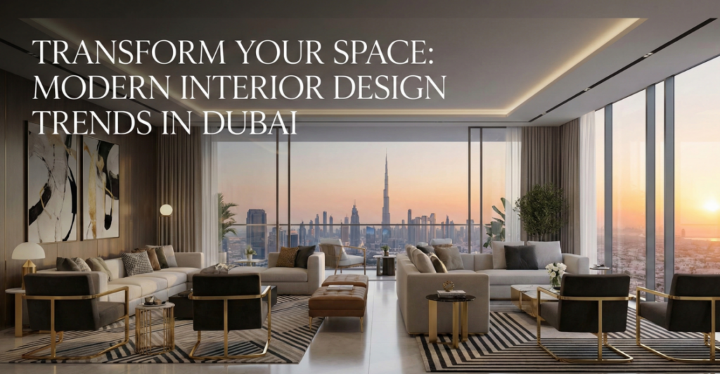 Modern Interior Design Trends in Dubai
