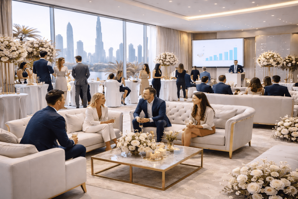 Corporate Event Furniture Rental Dubai