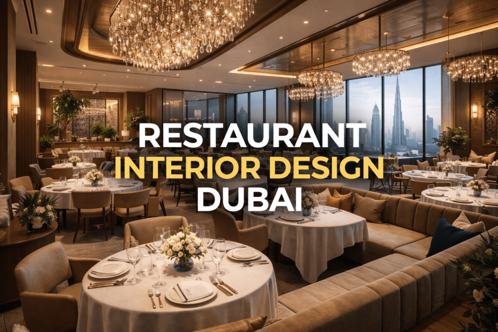 restaurant interior design Dubai