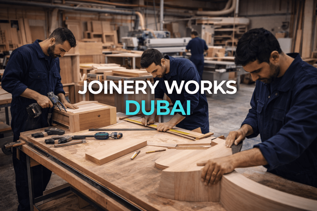 Joinery Works in Dubai