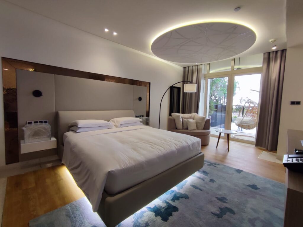 Master bedroom interior design by Shukran Group